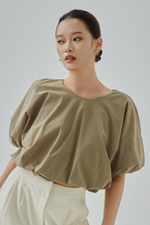 Blaise Bubble Blouse Top
